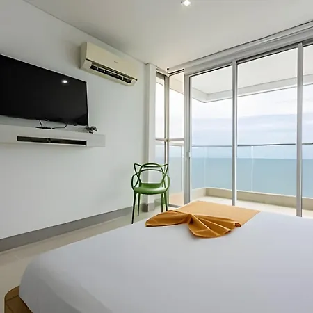 Lujoso Apto De 3 Habitaciones-3303 Palmetto Apartamento Cartagena