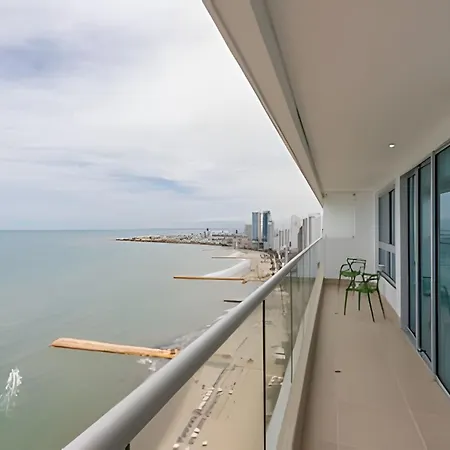 Lujoso Apto De 3 Habitaciones-3303 Palmetto Apartamento Cartagena