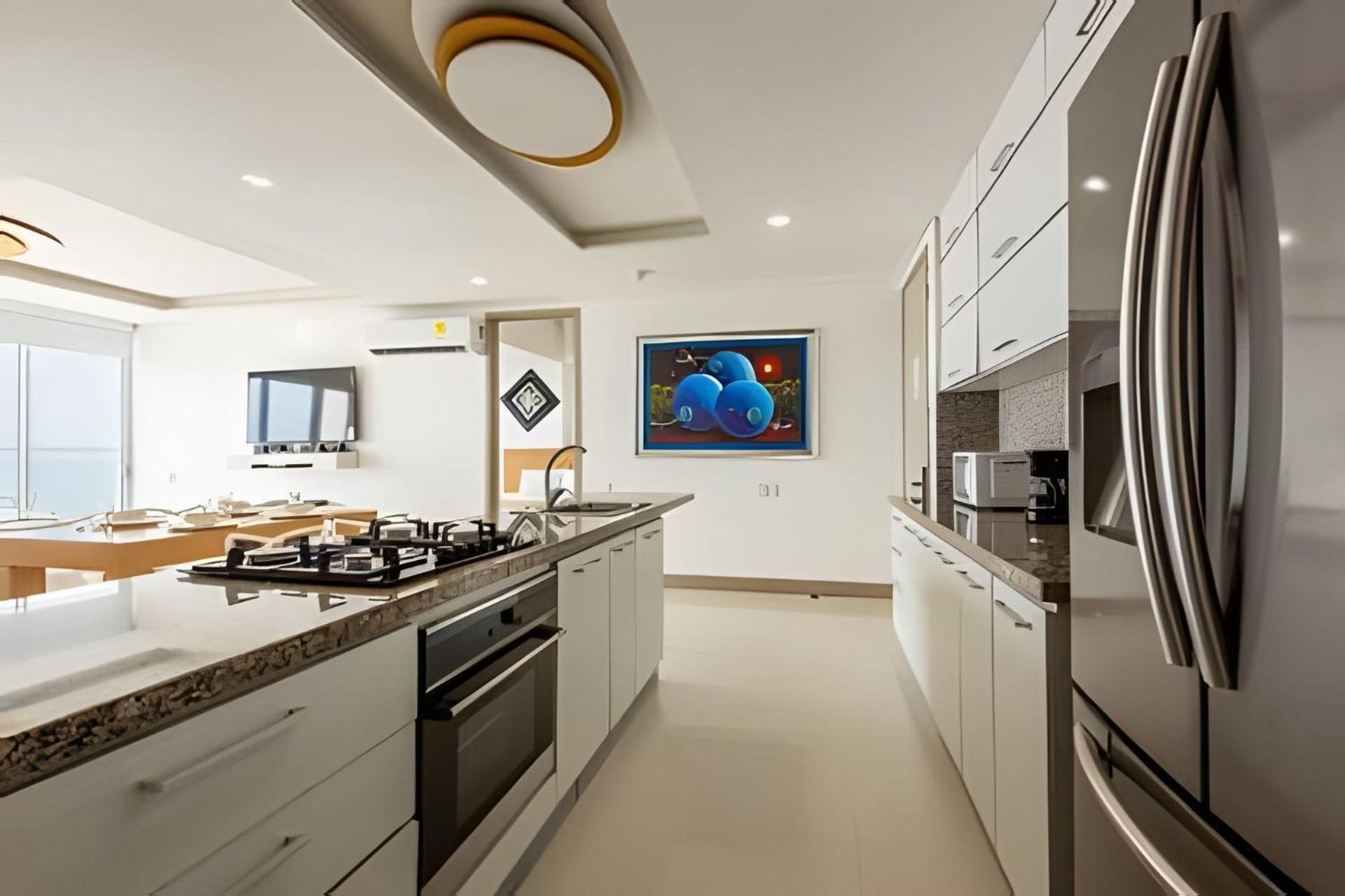 Lujoso Apto De 3 Habitaciones-3303 Palmetto Cartagena